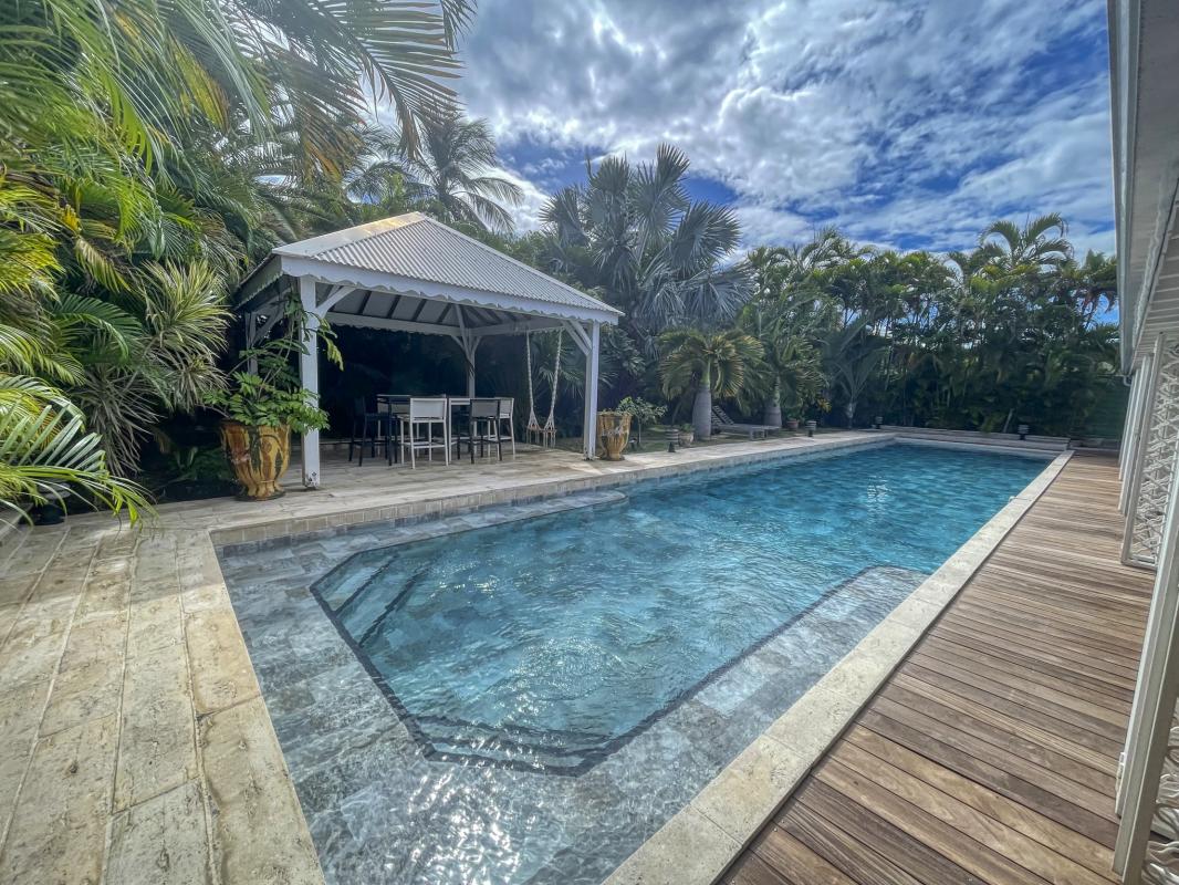 27.Location villa piscine Saint François Guadeloupe_vue d'ensemble